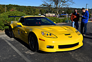 C6 Z06 that’s pretty much a C6.R replica. Owner (orange jacket) was a rad dude.